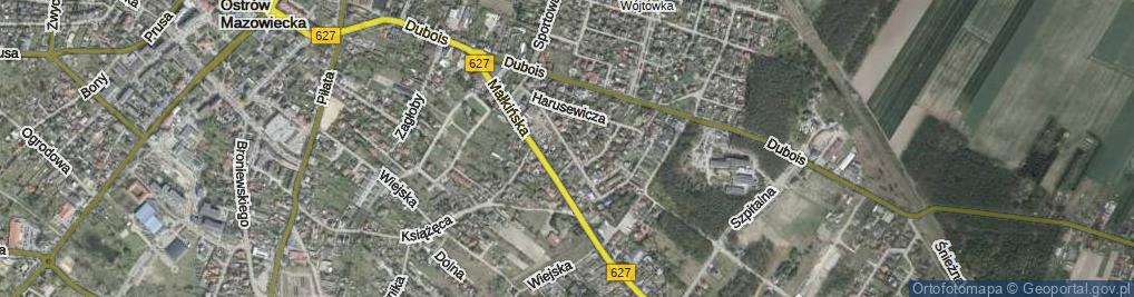 Zdjęcie satelitarne Radwańskiego Jana ul.